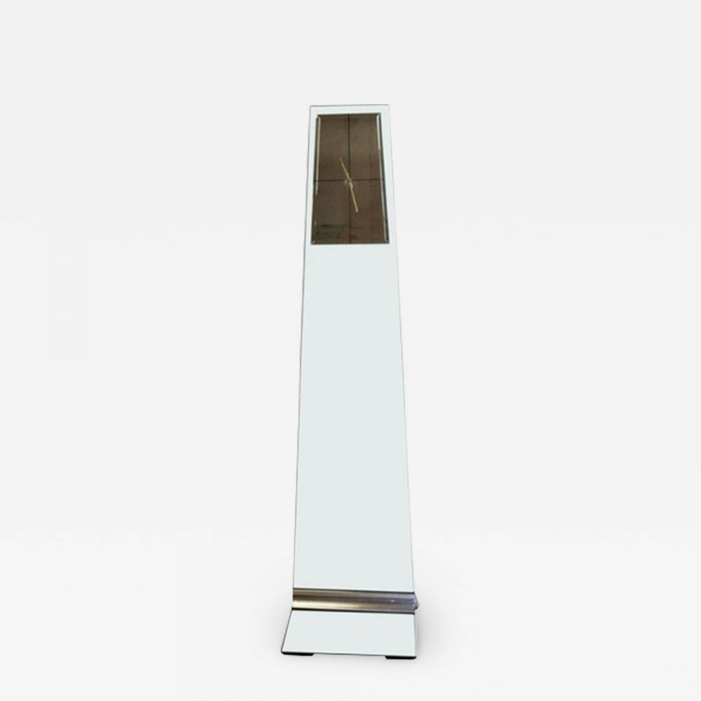 Pace Collection - MONUMENTAL MODERNIST GLASS CLOCK BY