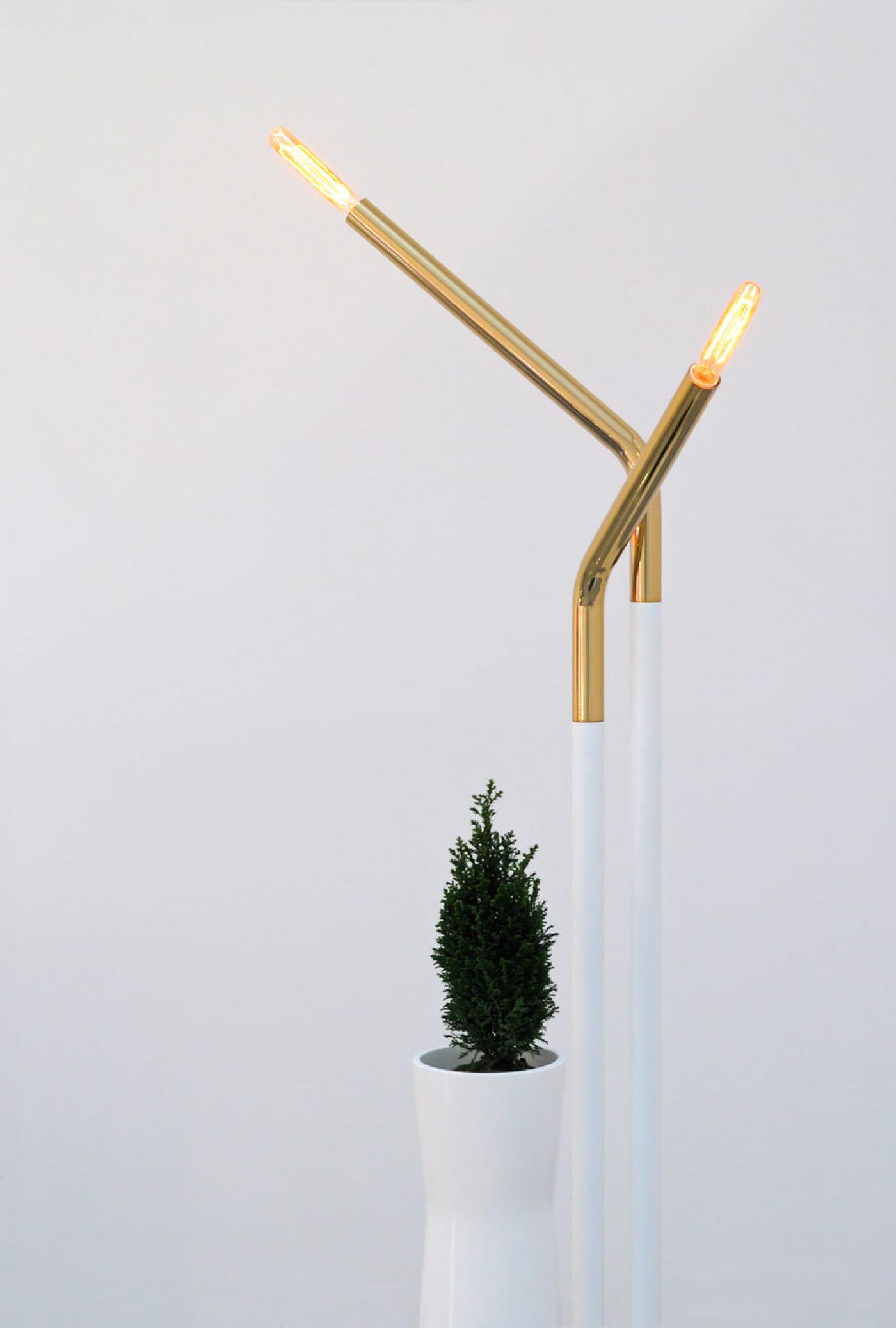 Phase Design Open Mic Light Floor Lamp