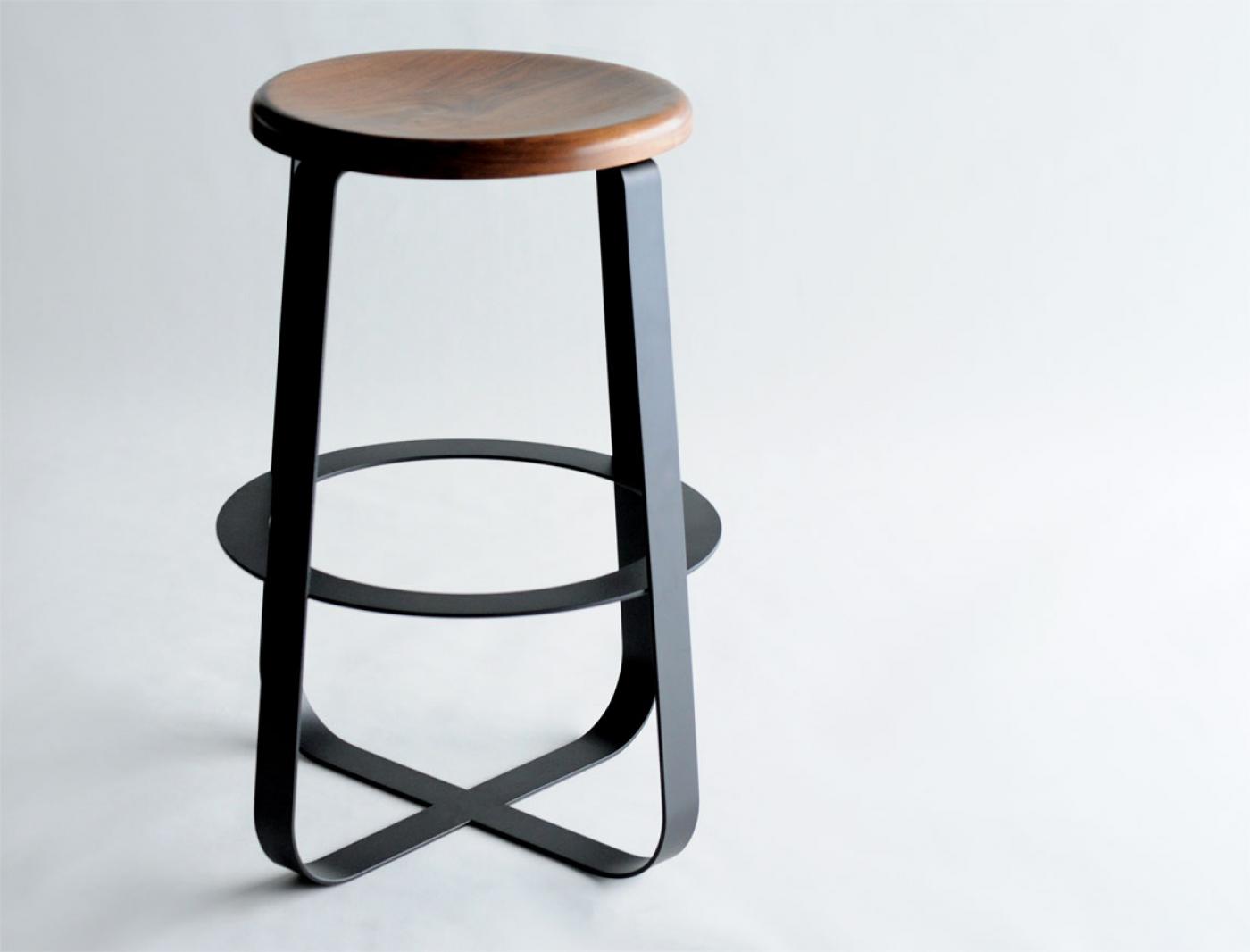 Phase Design Primi Counter Stool Wood Top