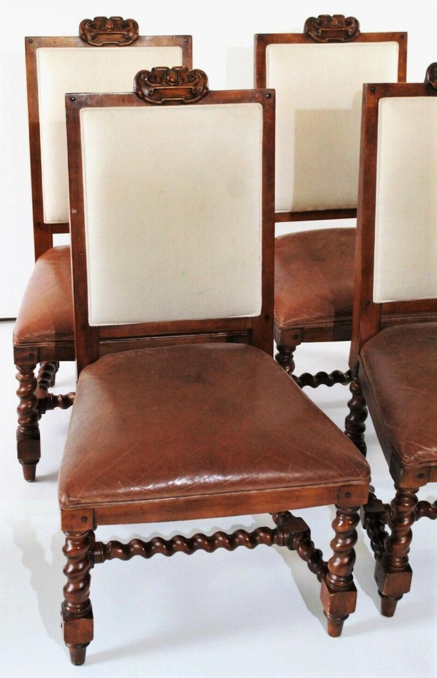 Ralph Lauren Ralph Lauren Spanish Colonial Mahogany Leather Dining