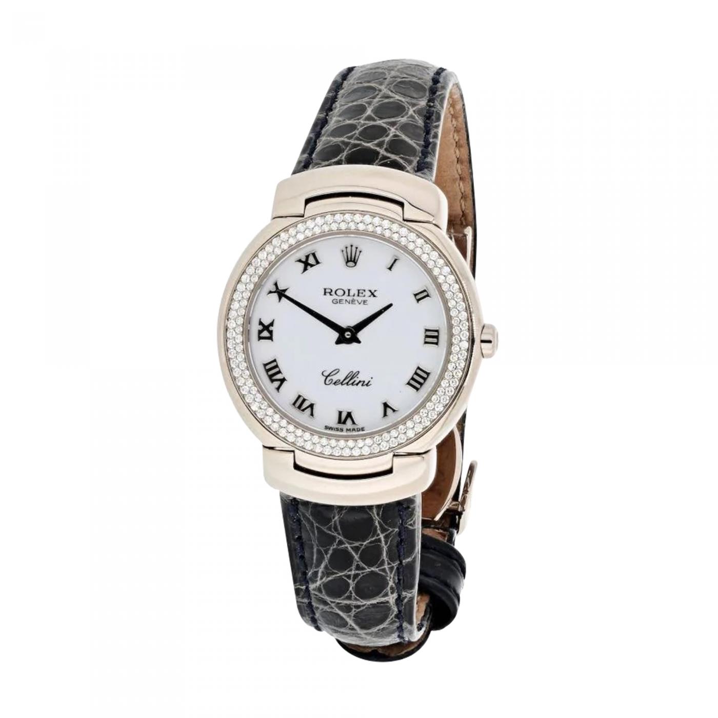 Rolex Watch Co. ROLEX CELLINI 18K WHITE GOLD CELLISSIMA