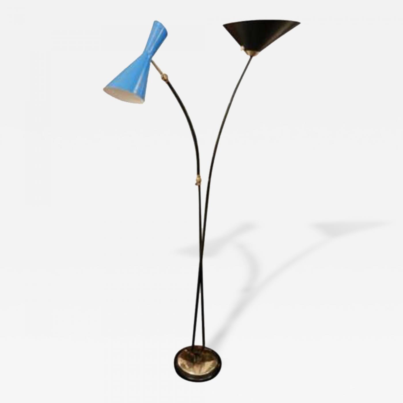 floor lamps with two arms