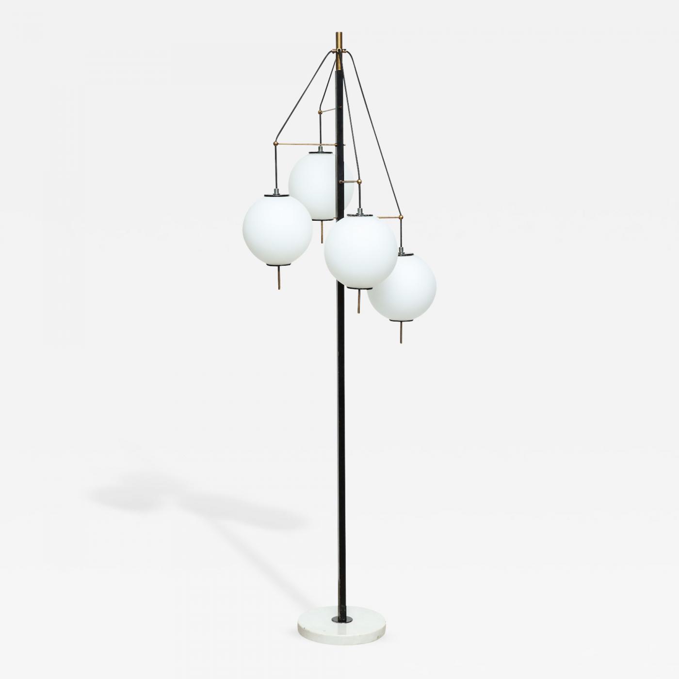 Stilnovo Rare 4 Light Floor Lamp By