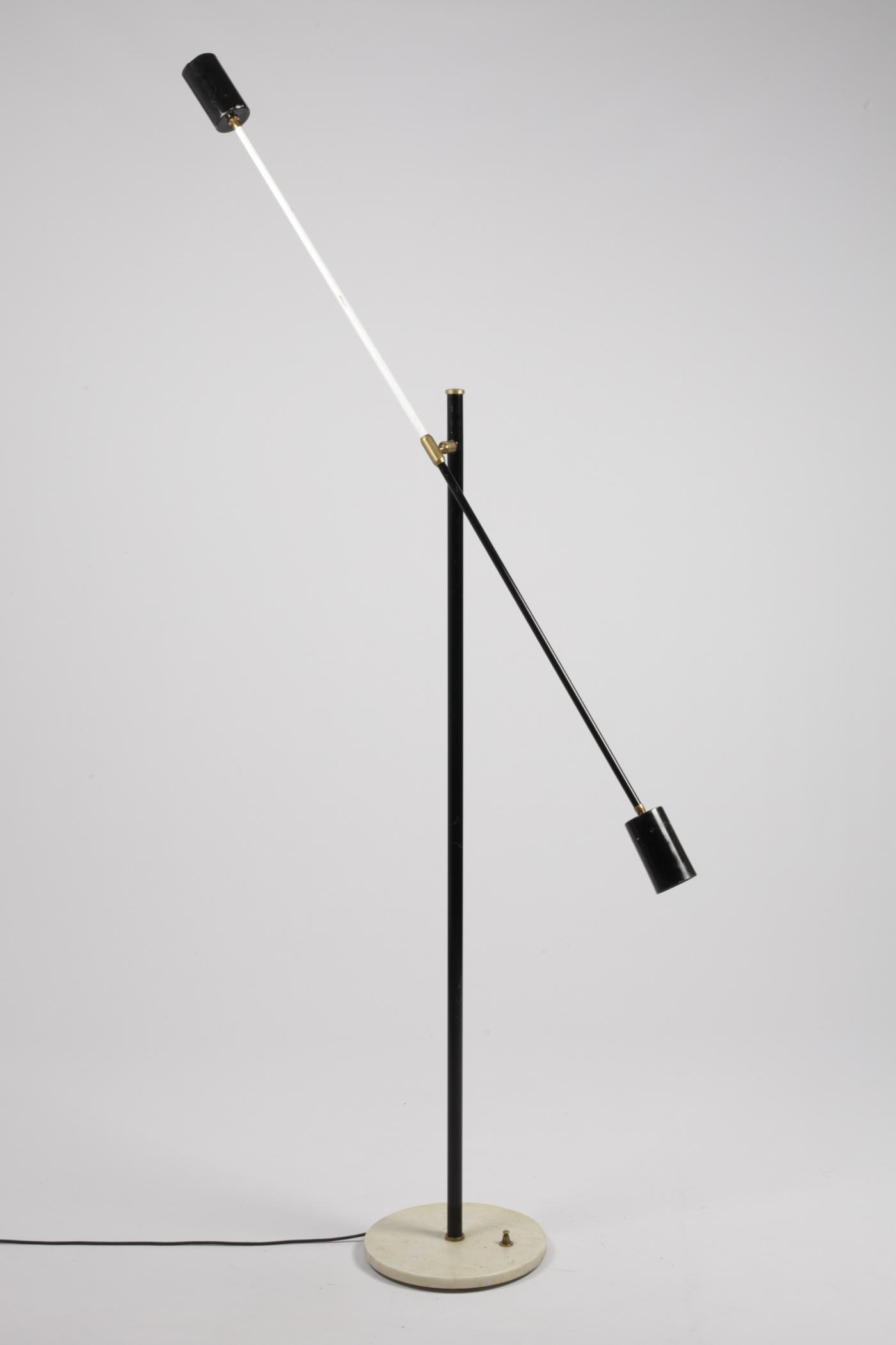 Stilnovo - Stilnovo Black and White Floor Lamp