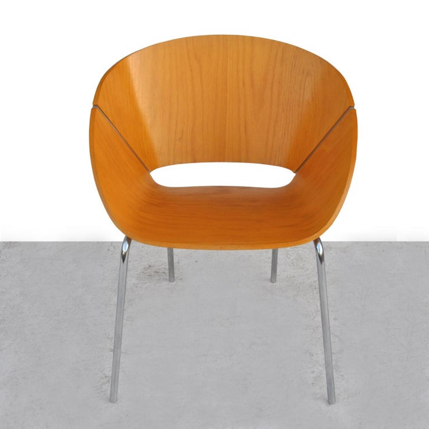 Stow & Davis Furniture Co. 1 Wolfgang Mezger for Davis Furniture Lipse Side Chair