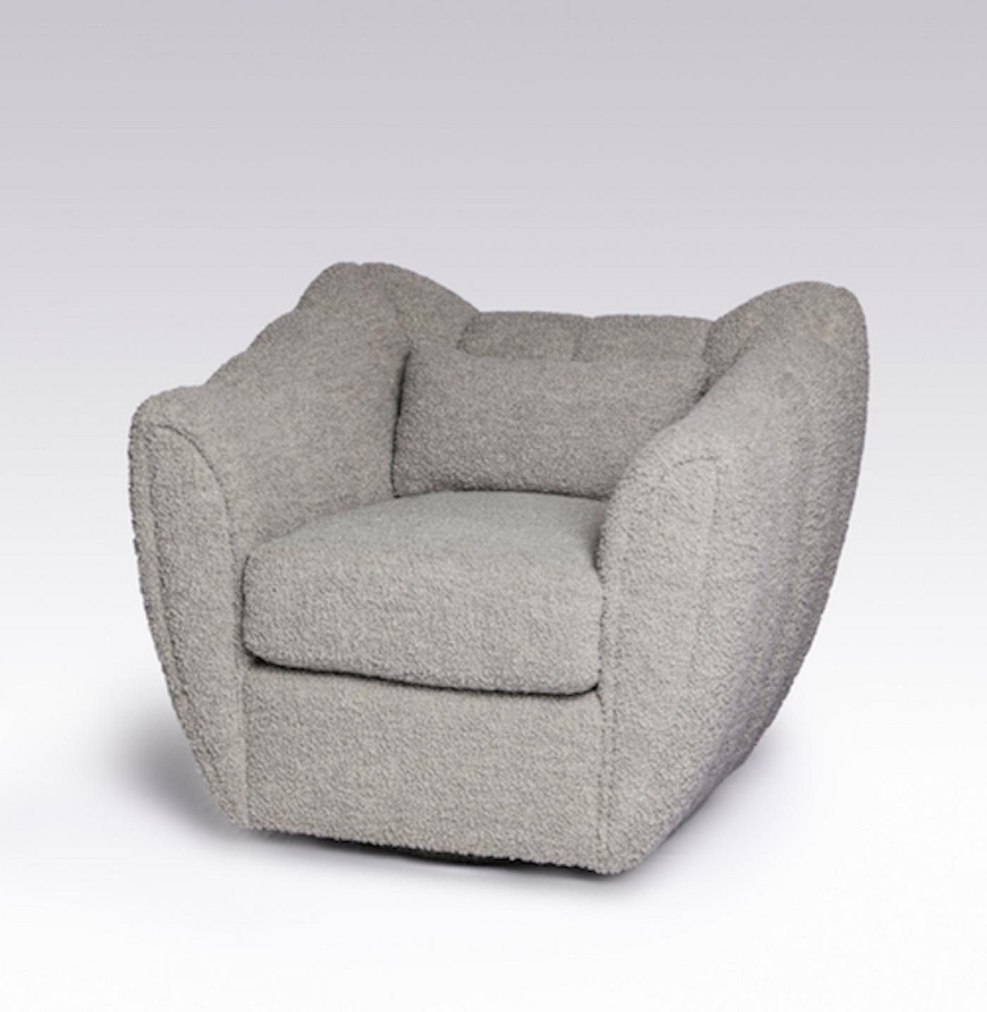 Studio Van den Akker - The Goddard Swivel Club Chair by Studio Van den ...