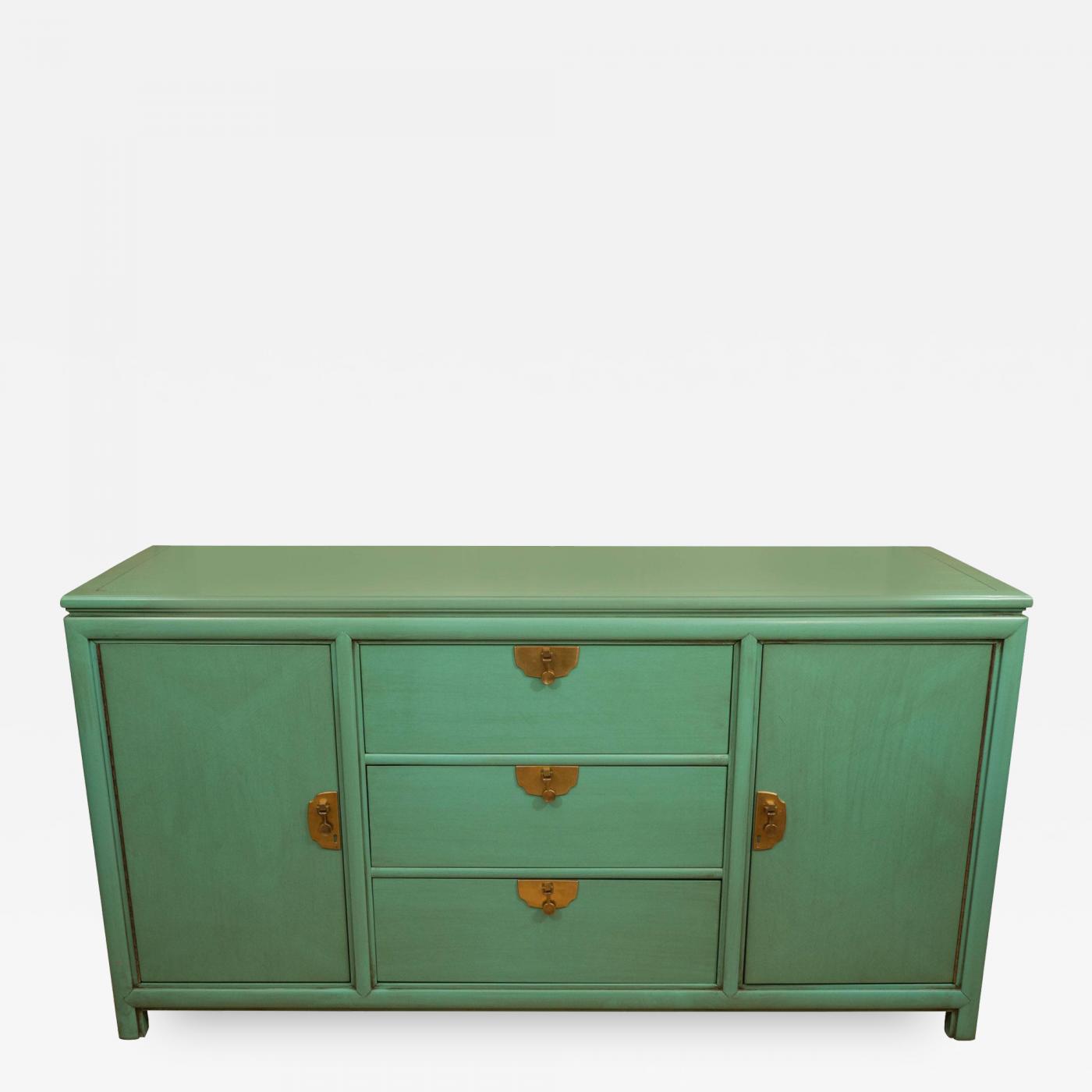 Thomasville Furniture Turquoise Chest By Thomasville