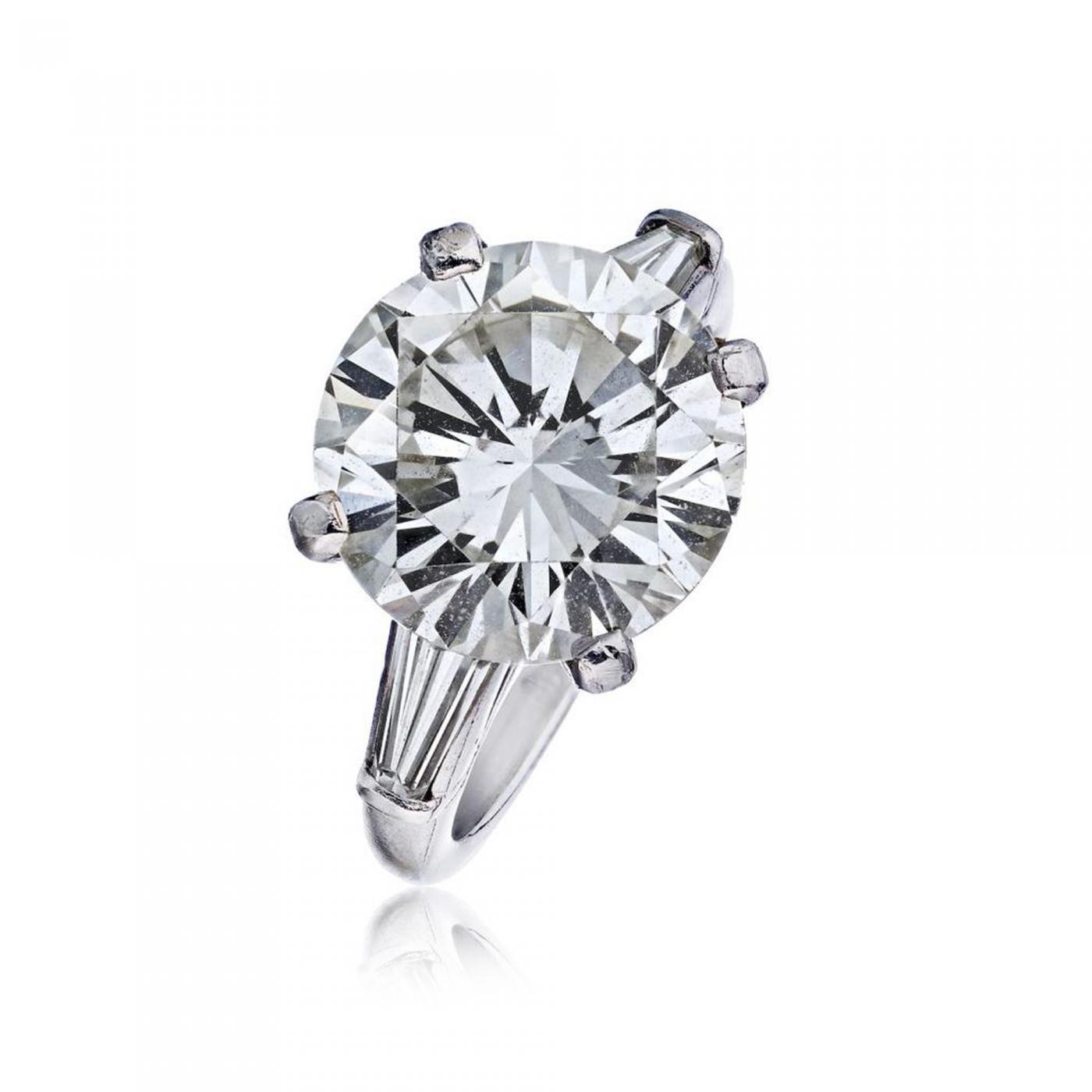 Tiffany & Co Princess Cut Diamond 0.73 cts Solitaire Platinum Engageme | QD  Jewelry