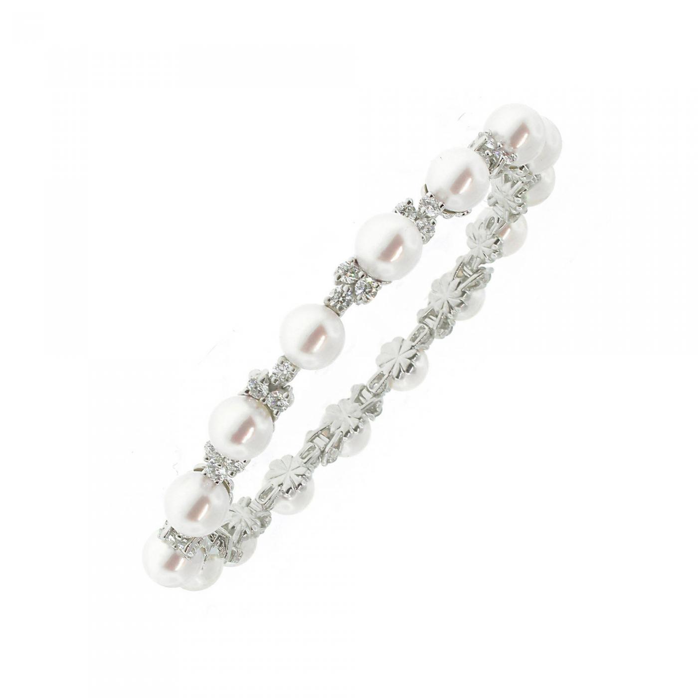 Tiffany Aria Pearl Diamond Platinum 