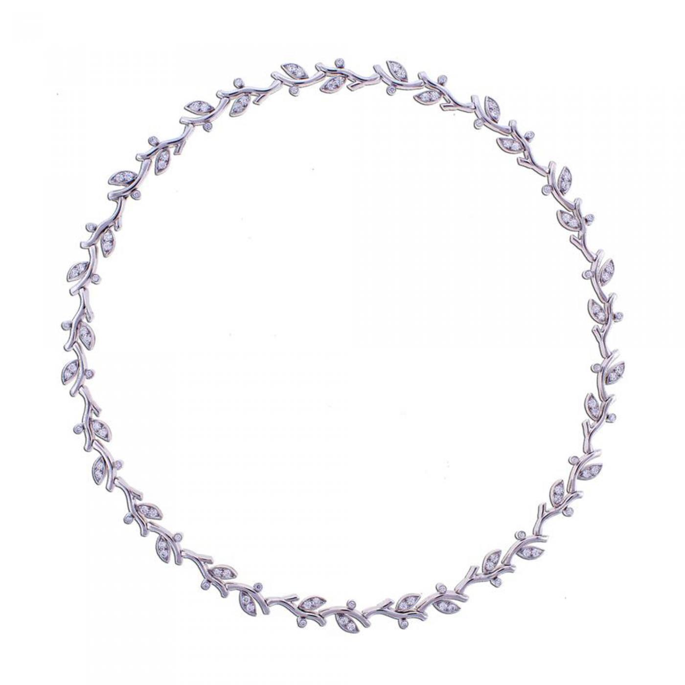 tiffany diamond choker