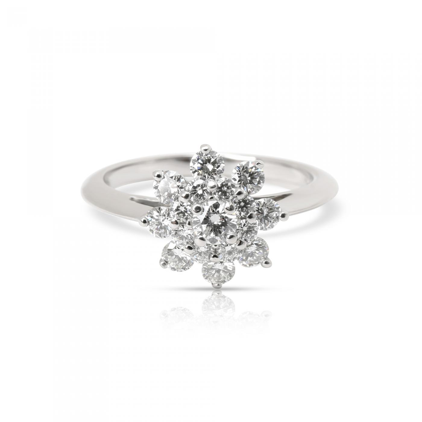 tiffany flower engagement ring