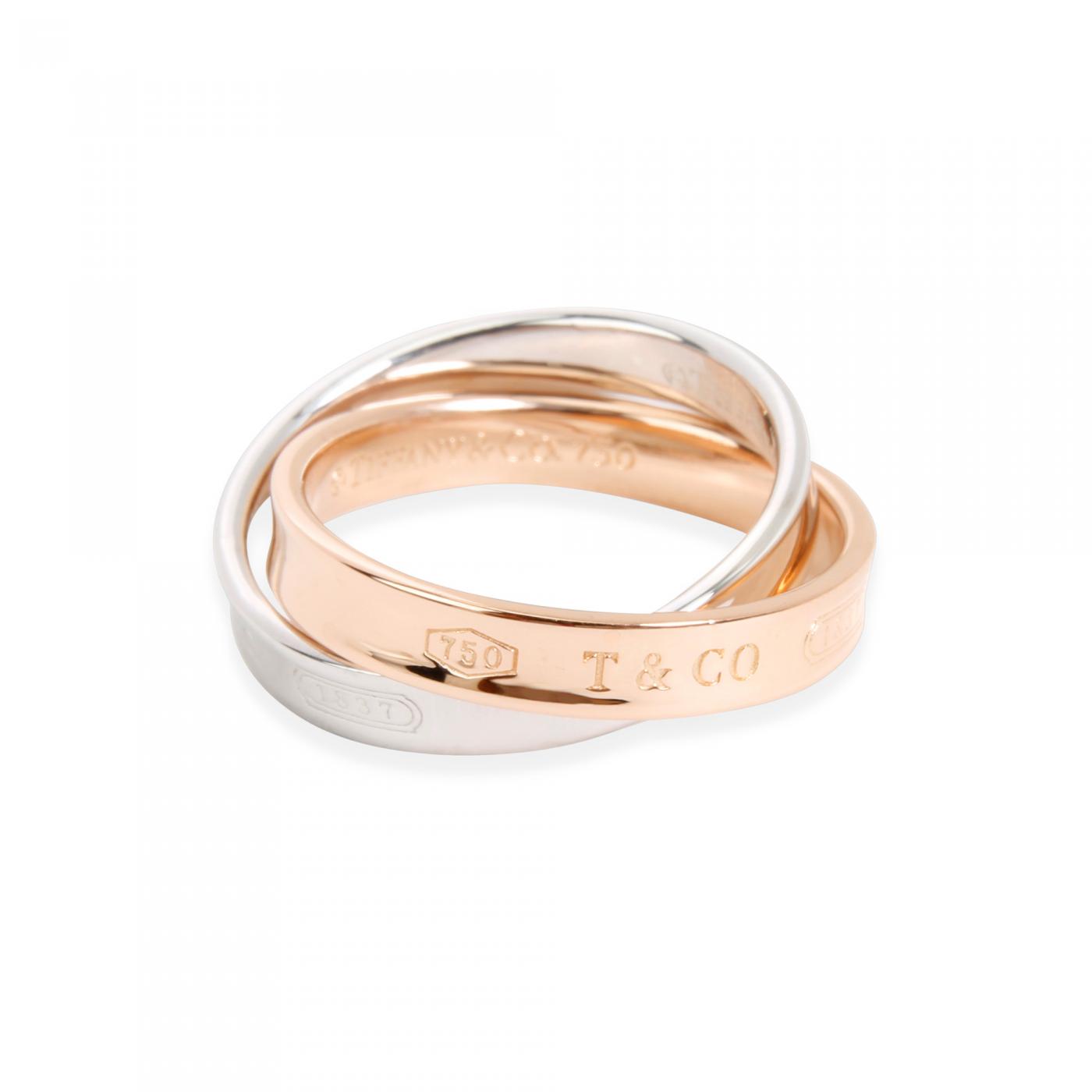 tiffany and co ring rose gold