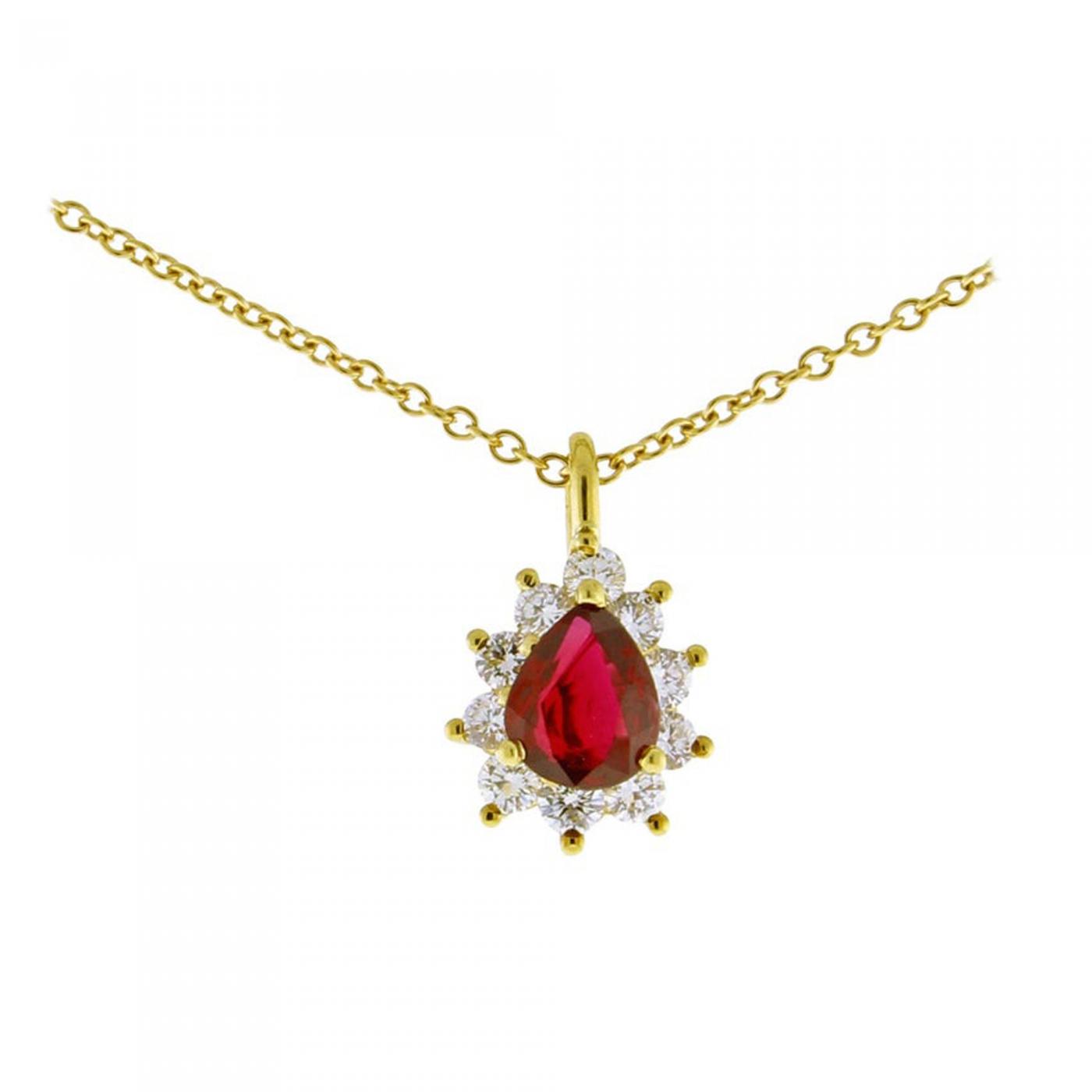 diamond and ruby necklace tiffany