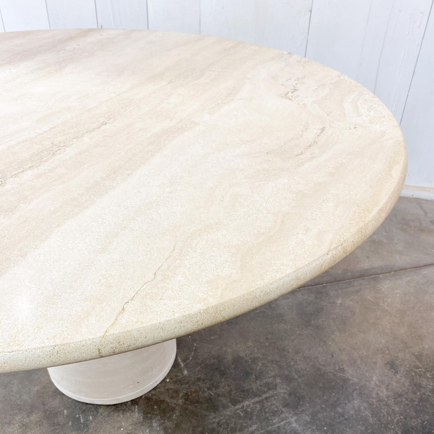 Up&Up - Up & Up Travertine Dining Table