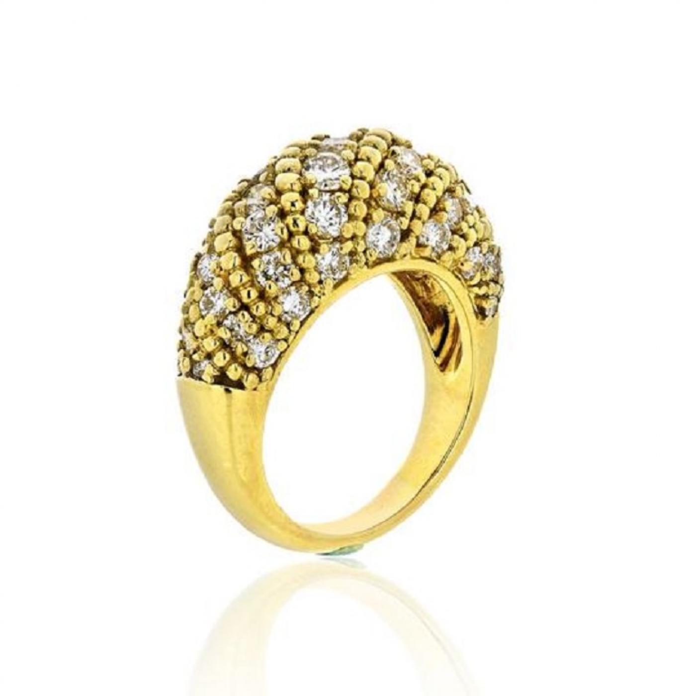 Van Cleef & Arpels - VAN CLEEF & ARPELS 1970'S 18K YELLOW GOLD 2.50CTS ...