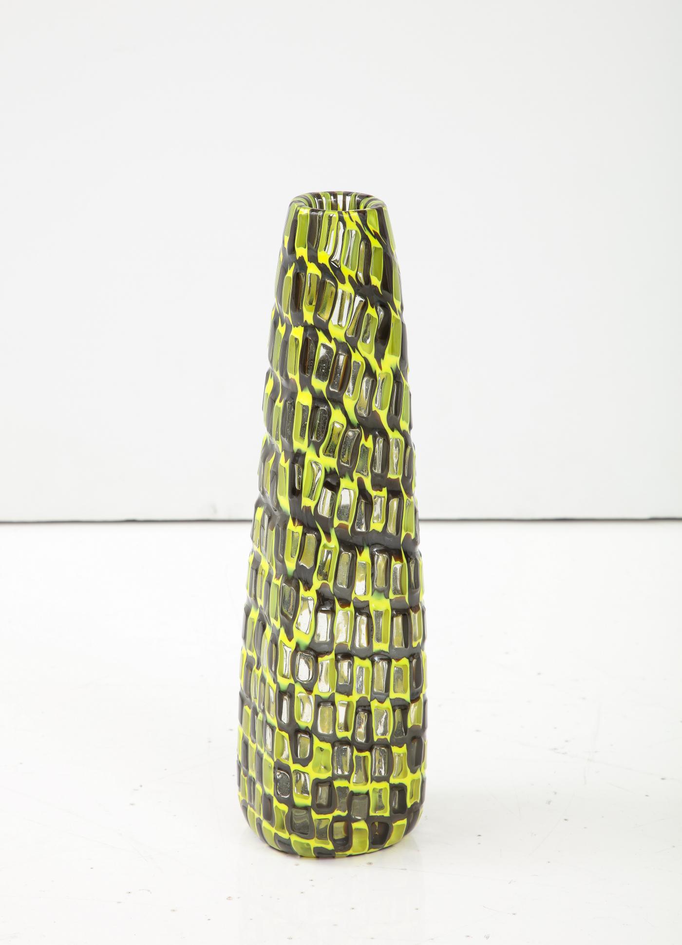 Venini Venini Art Glass Vase, signed