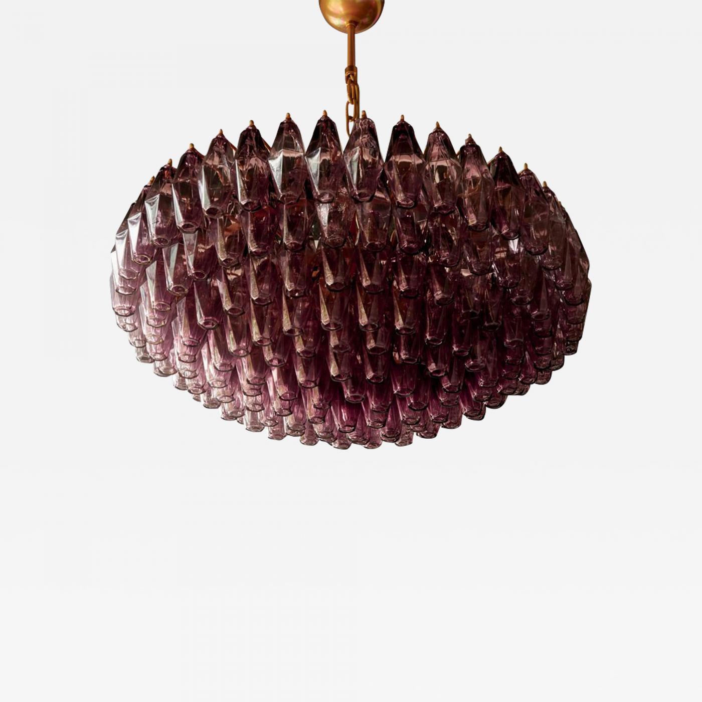 venini polyhedral chandelier