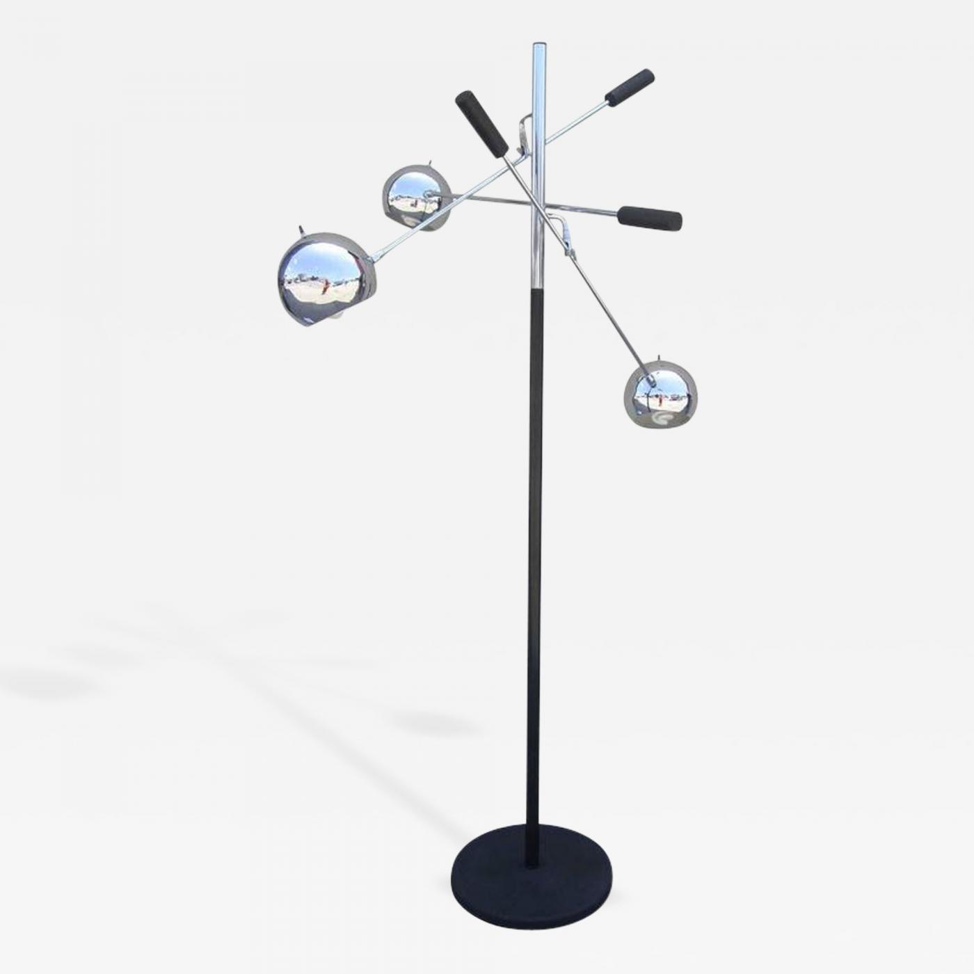 Robert Sonneman Space Age Orbiter Floor Lamp By
