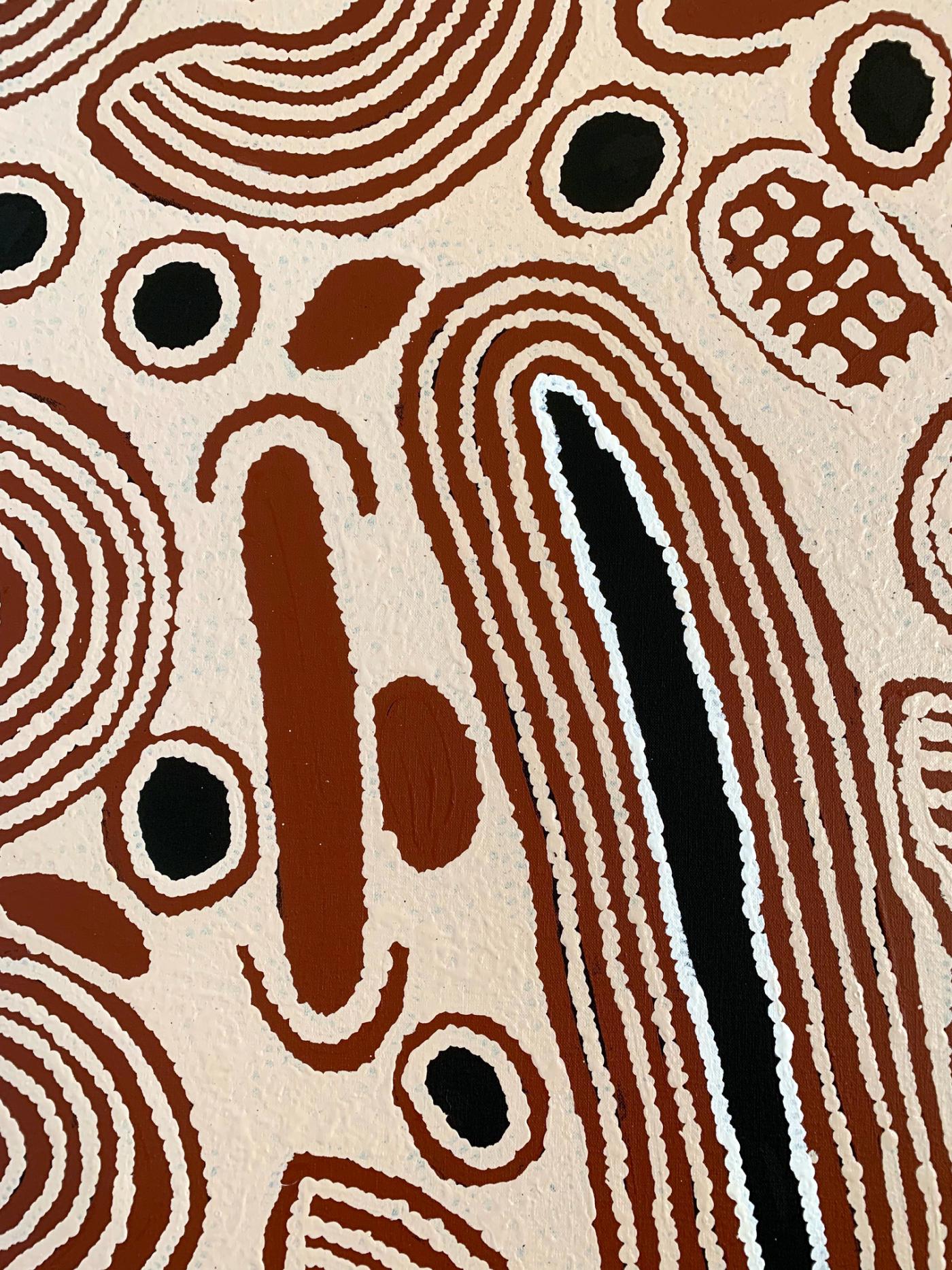 Ningura Napurrula - Aboriginal Painting by Nigura Napurrula 