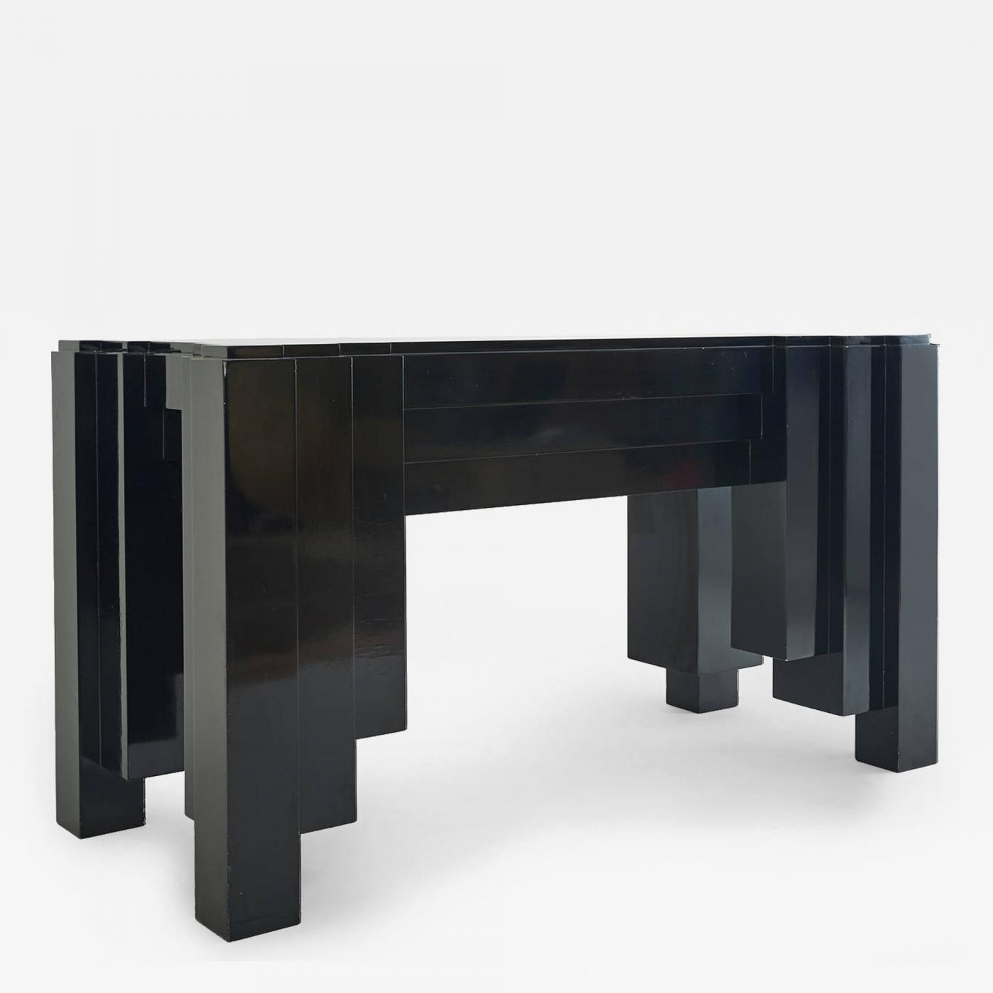 1930 S Paul Frankl Inspired Skyscraper Console Or Entry Table