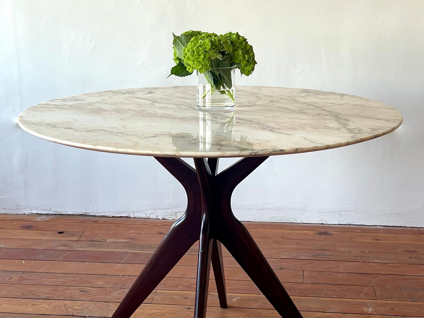 1950'S ITALIAN MARBLE CENTER TABLE
