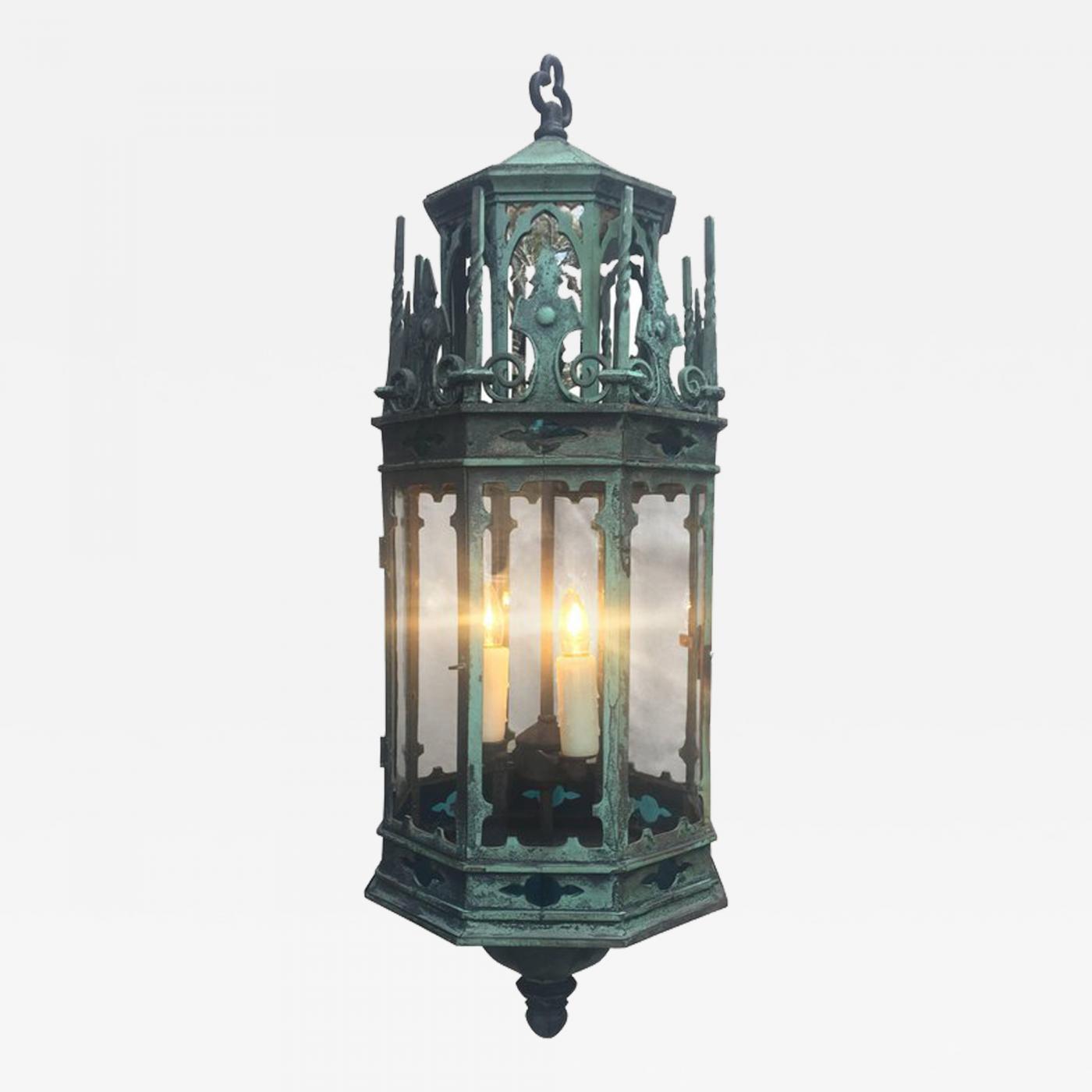 19th Century English Gothic Revival Bronze Lantern Chandelier Listings Furniture Lighting Chandeliers And Pendants 19th Century English Gothic Revival Bronze Lantern Chandelier