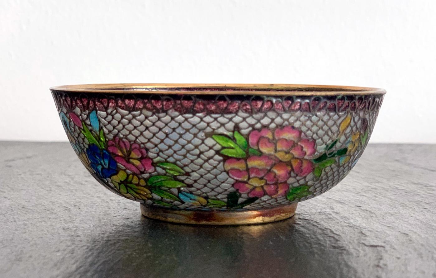 A Chinese Plique-a-Jour Bowl