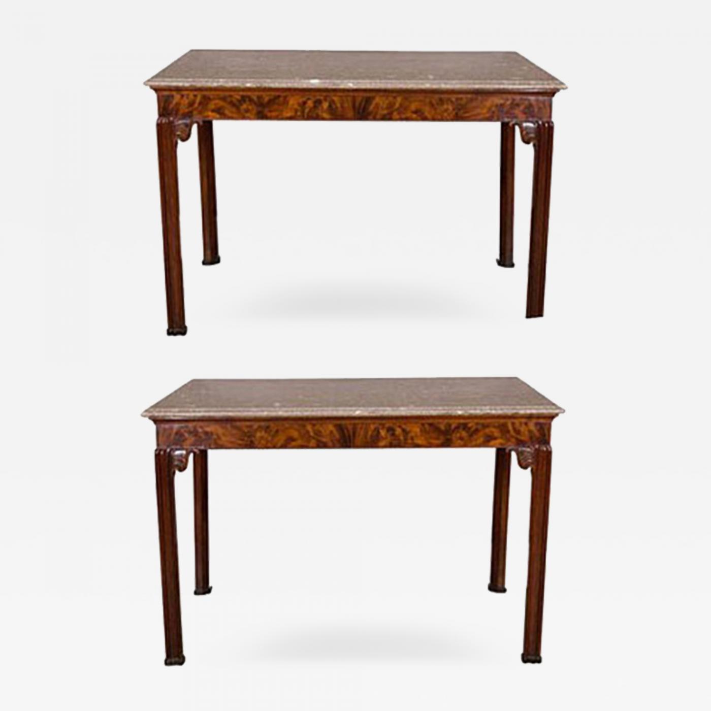 Fine 20th Century Asian Mahogany Console Fine 20th Century Asian Mahogany Console