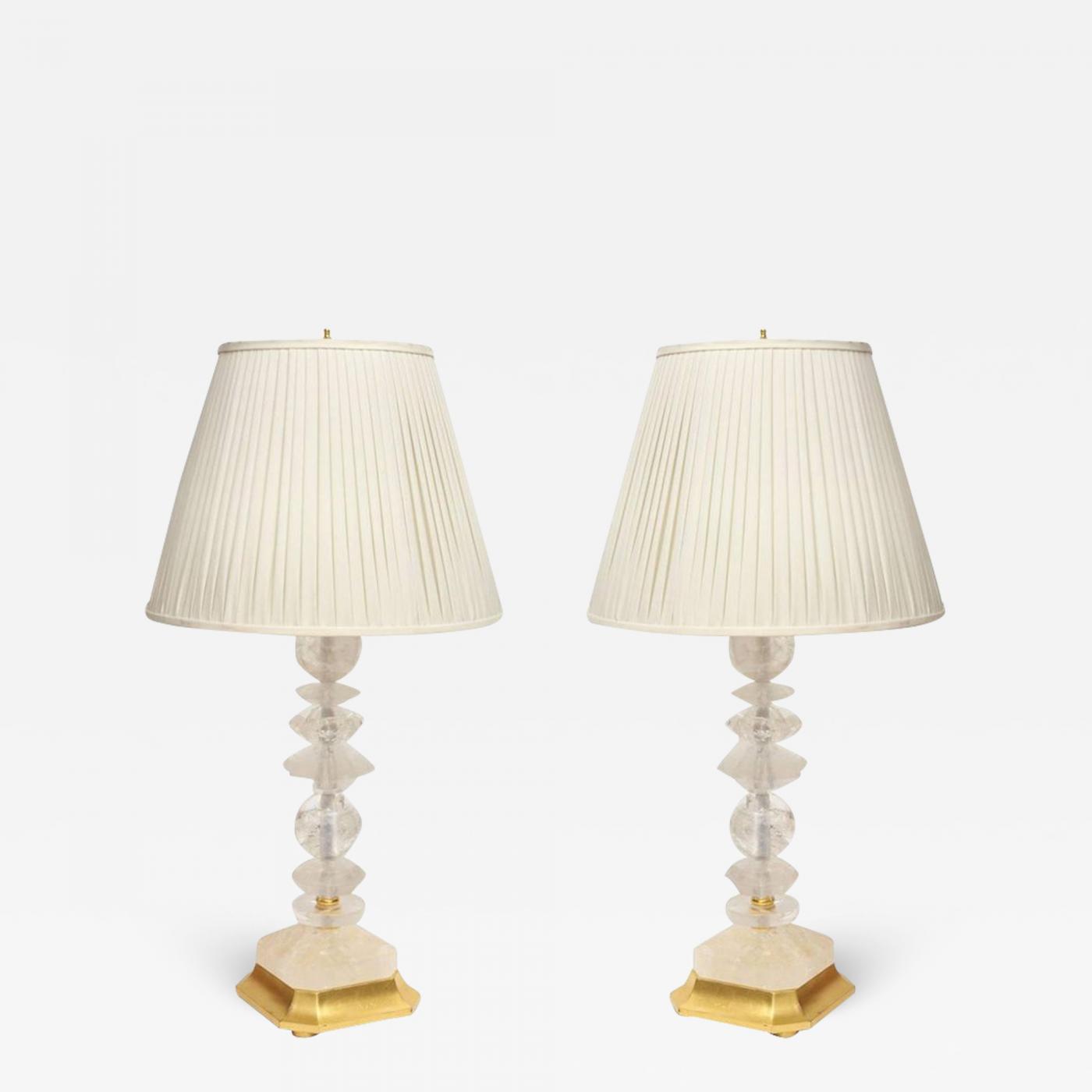 rock crystal table lamp
