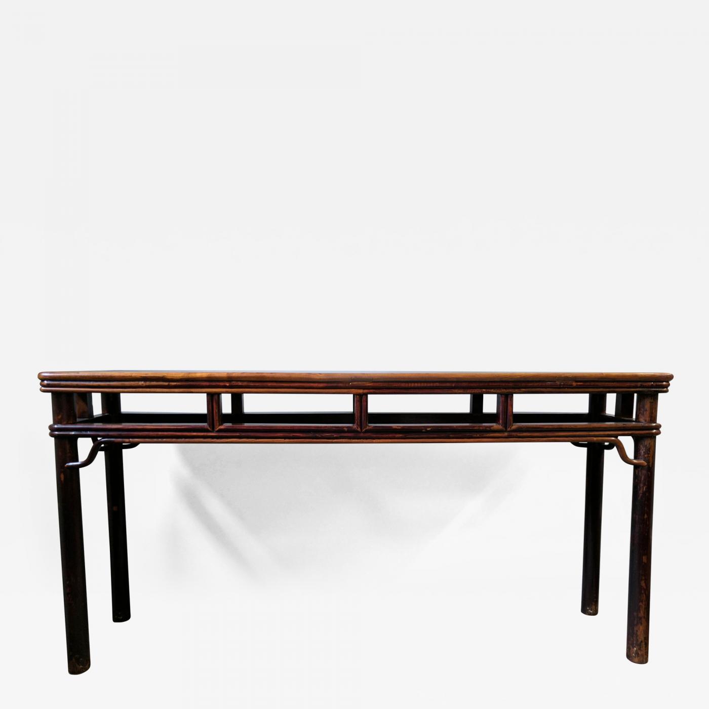 A Rectangular Chinese Side Table, Century