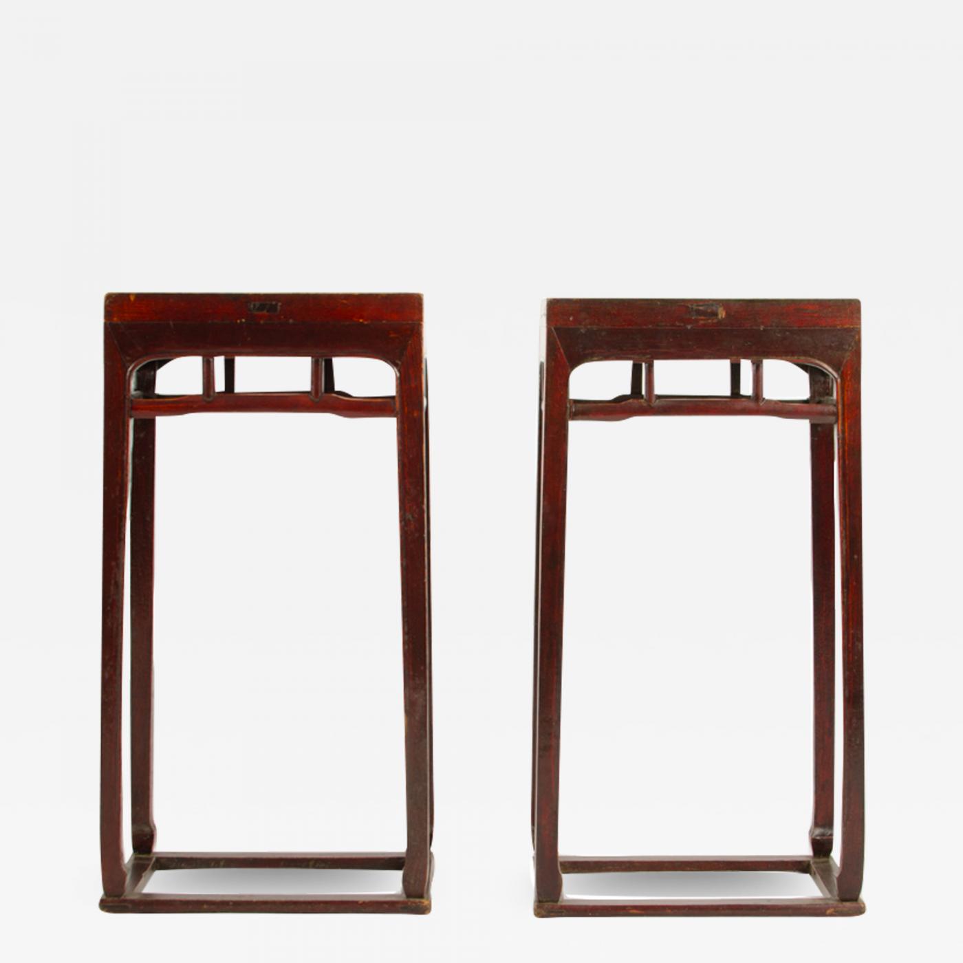 Pair of Chinese Side Tables Pair of Chinese Side Tables