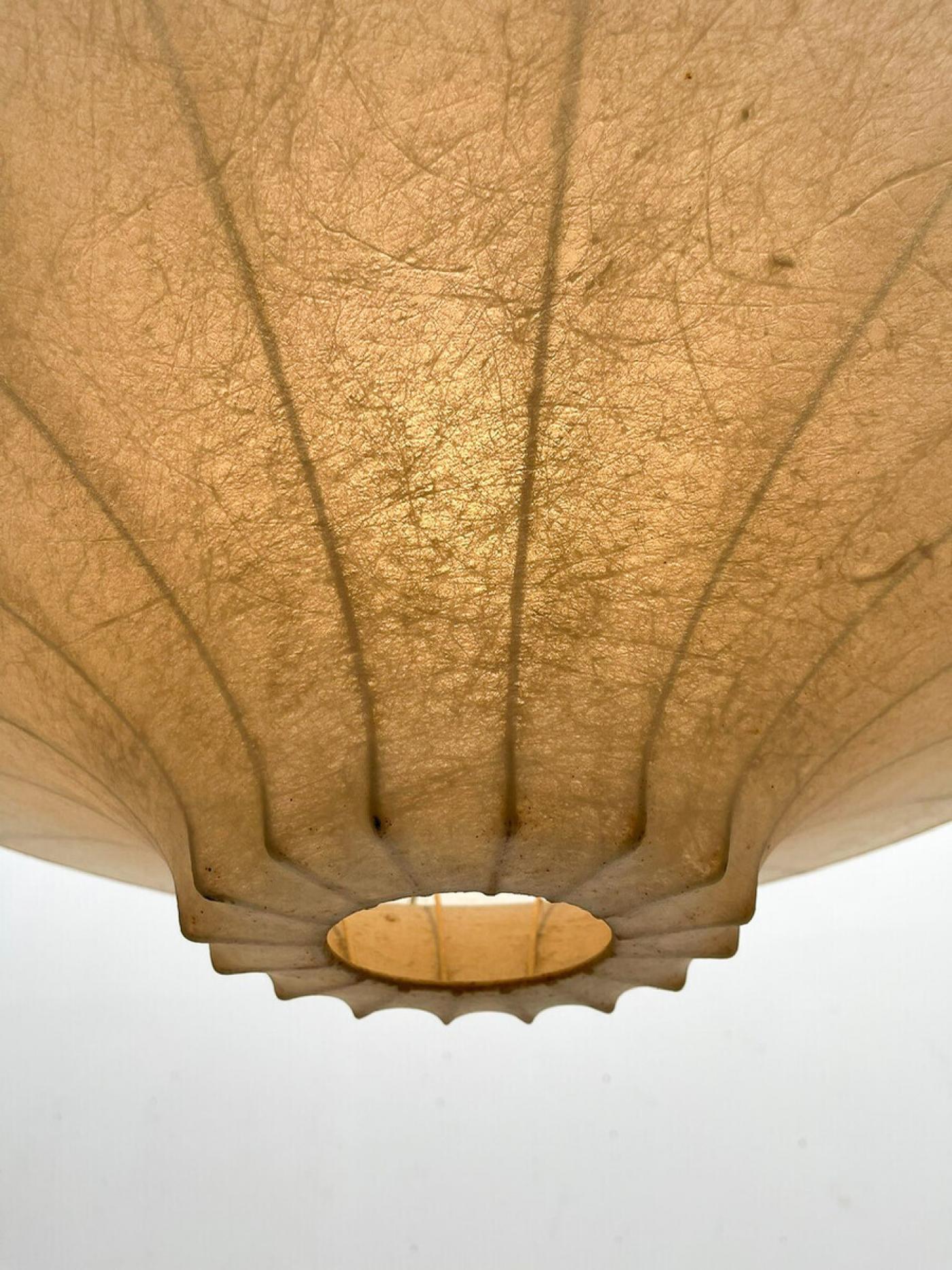 Achille Castiglioni Mid Century Modern Flying Saucer Pendant Lamp by Achille Castiglioni