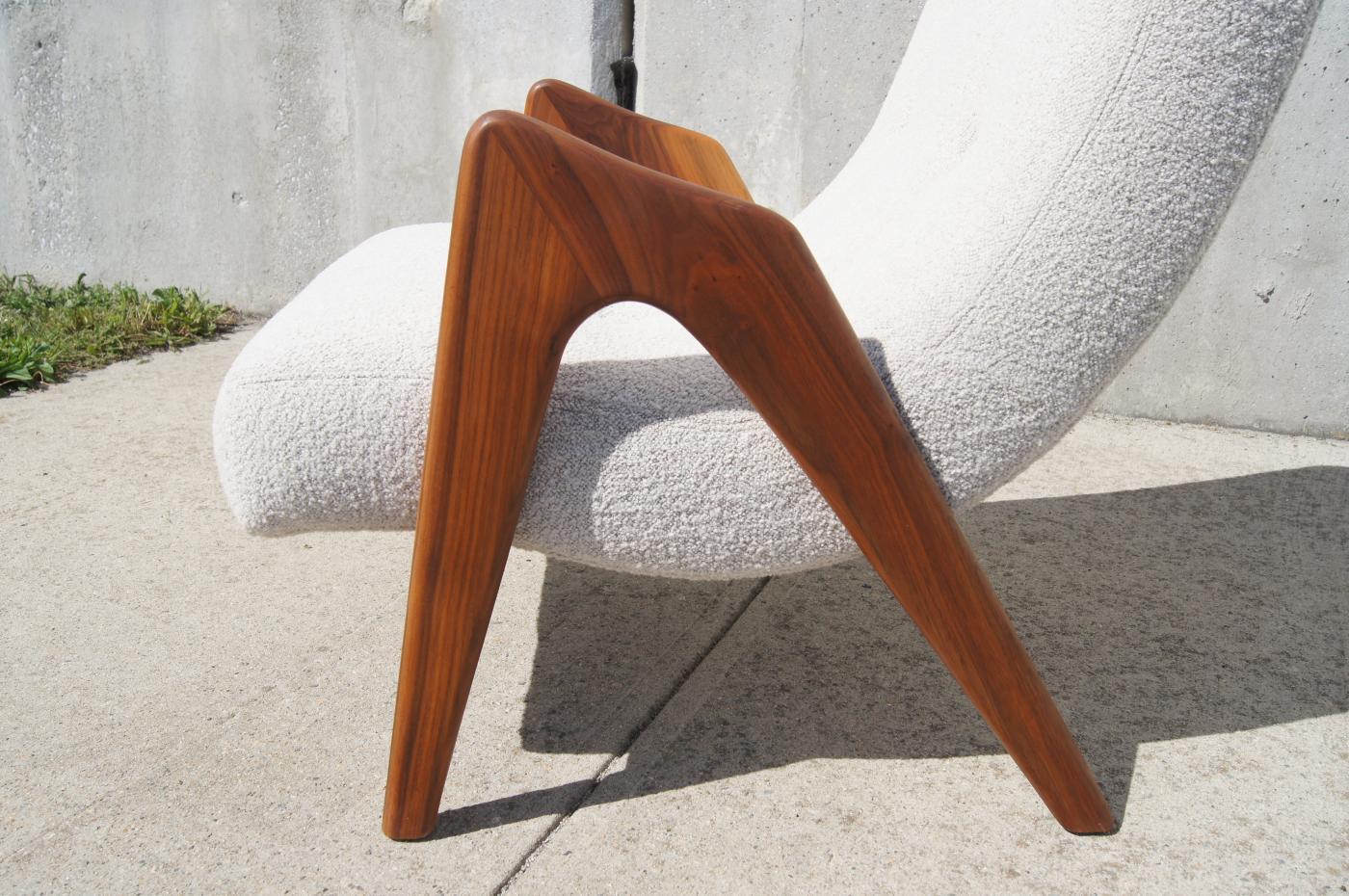 Adrian Pearsall Sculptural Lounge Chair by Adrian Pearsall for Craft