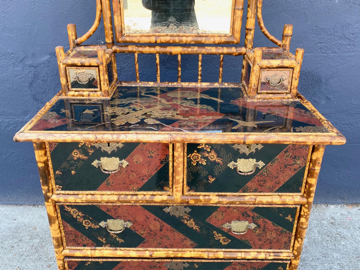 Aesthetic Movement Japanese Lacquered Chest