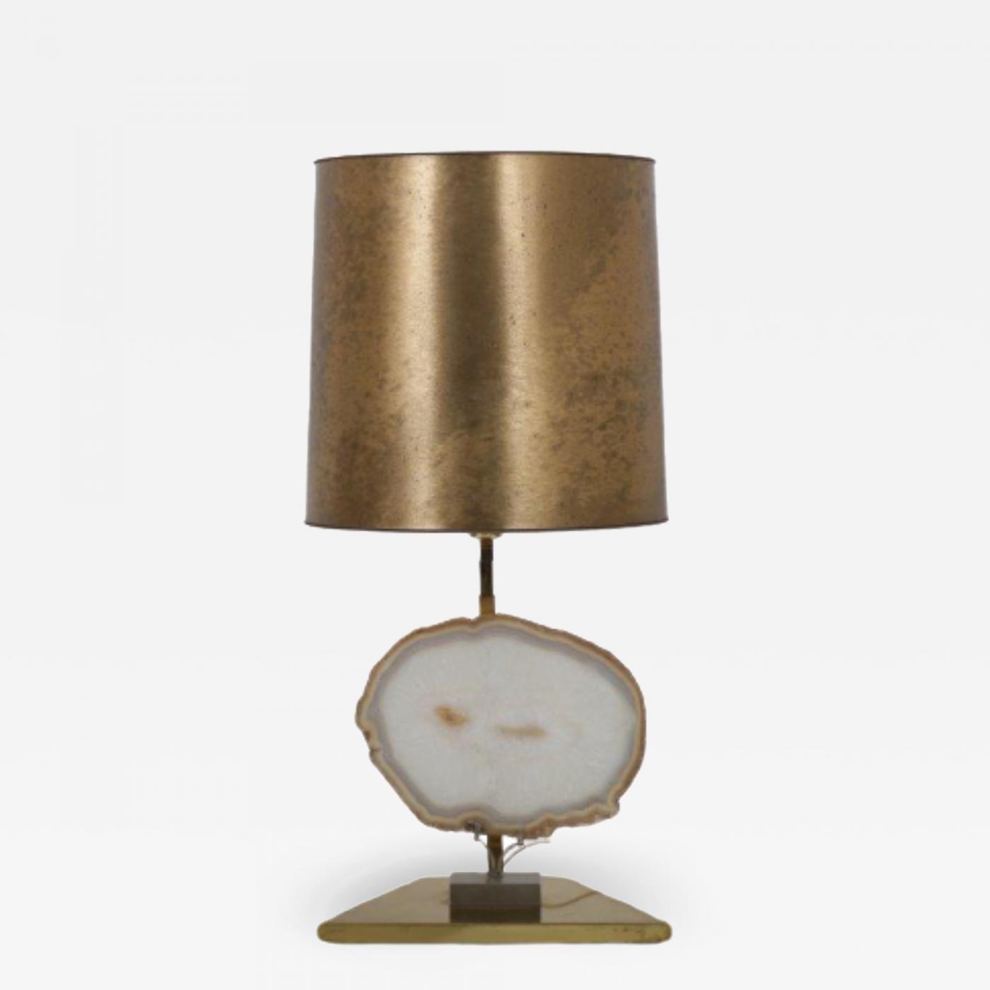 agate table lamp