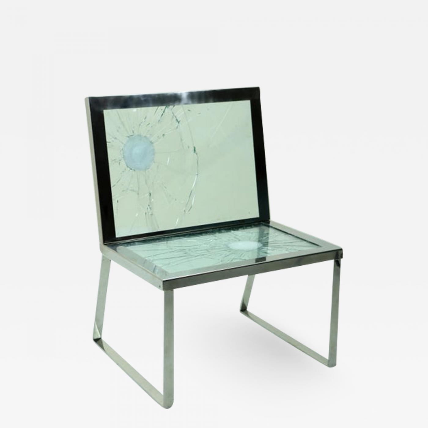 Ale Jordao One Of A Kind Contemporary Bullet Chair By Brazilian