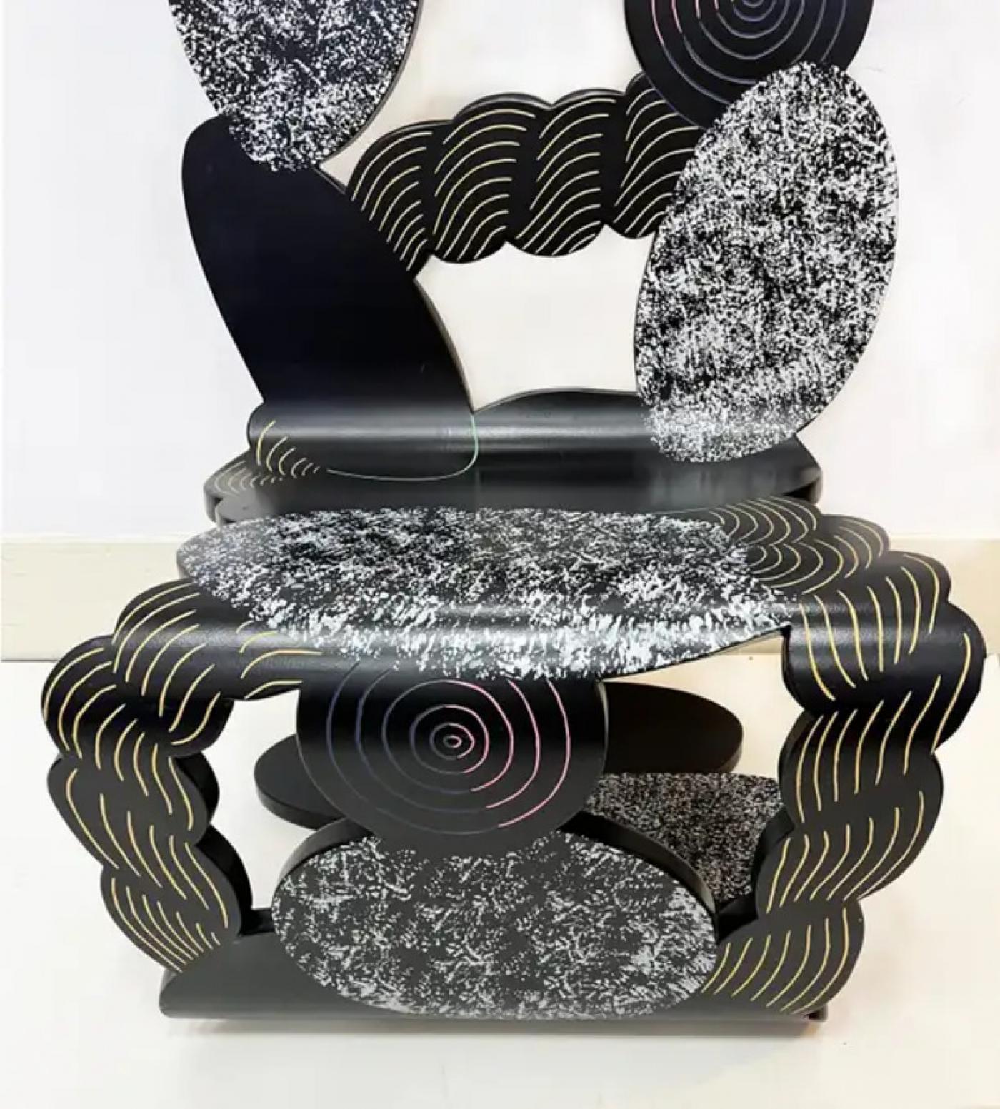 Alan Siegel - Overscale Postmodern Sculptural Art Chair by Alan Siegel ...