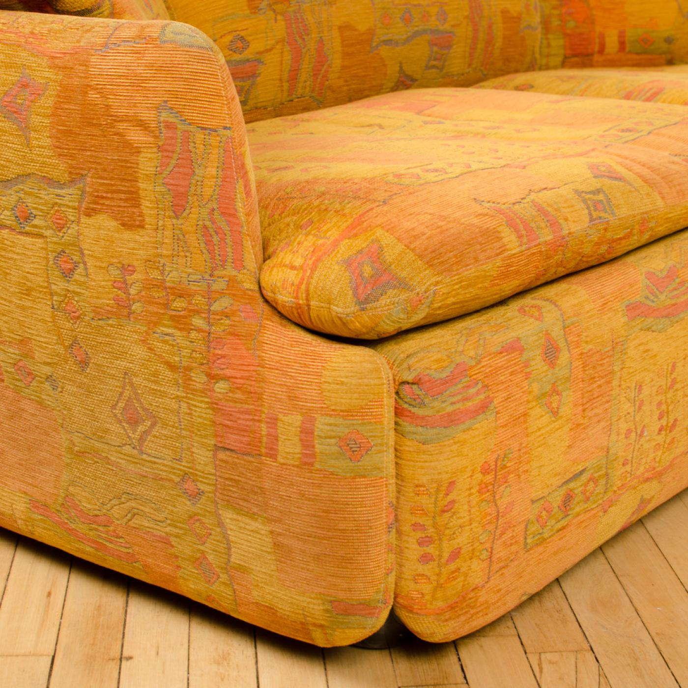 Alberto Rosselli Rosselli for Saporiti, “Confidential” twoseat sofa