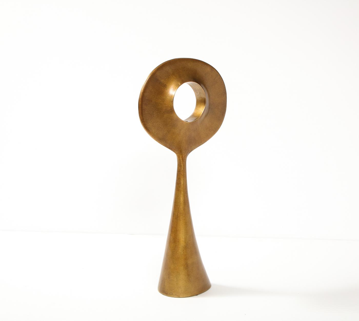 Alexandre Logé - Kei, Studio-Built Bronze Table Light by Alexandre Logé