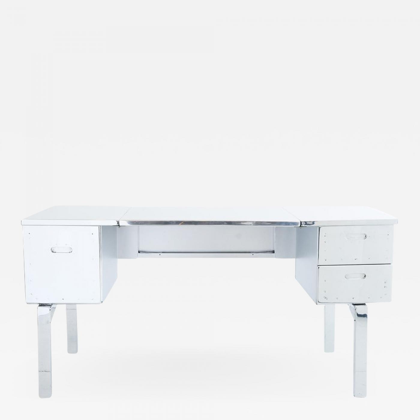 Aluminum Campaign Desk
