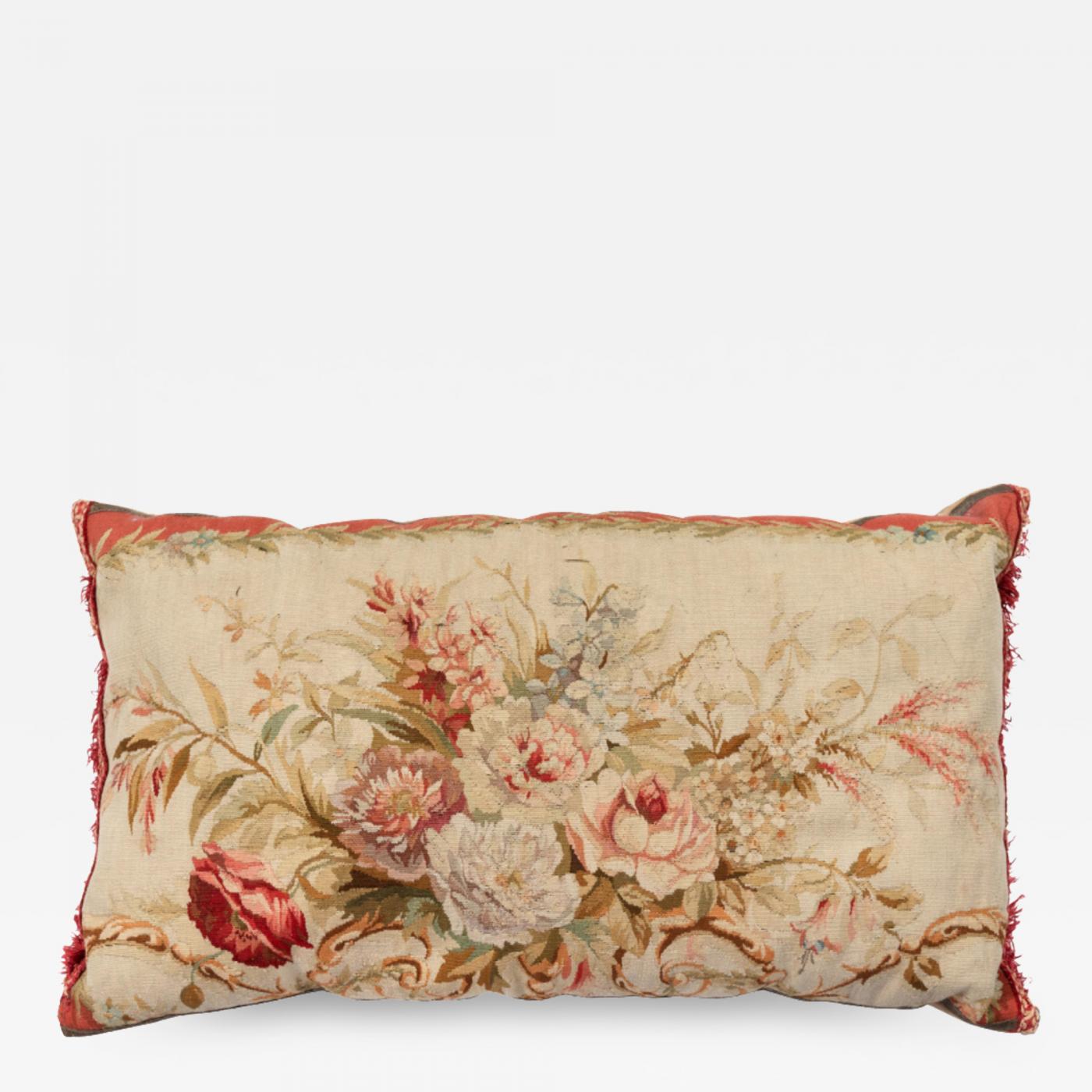 flamingo lumbar pillow