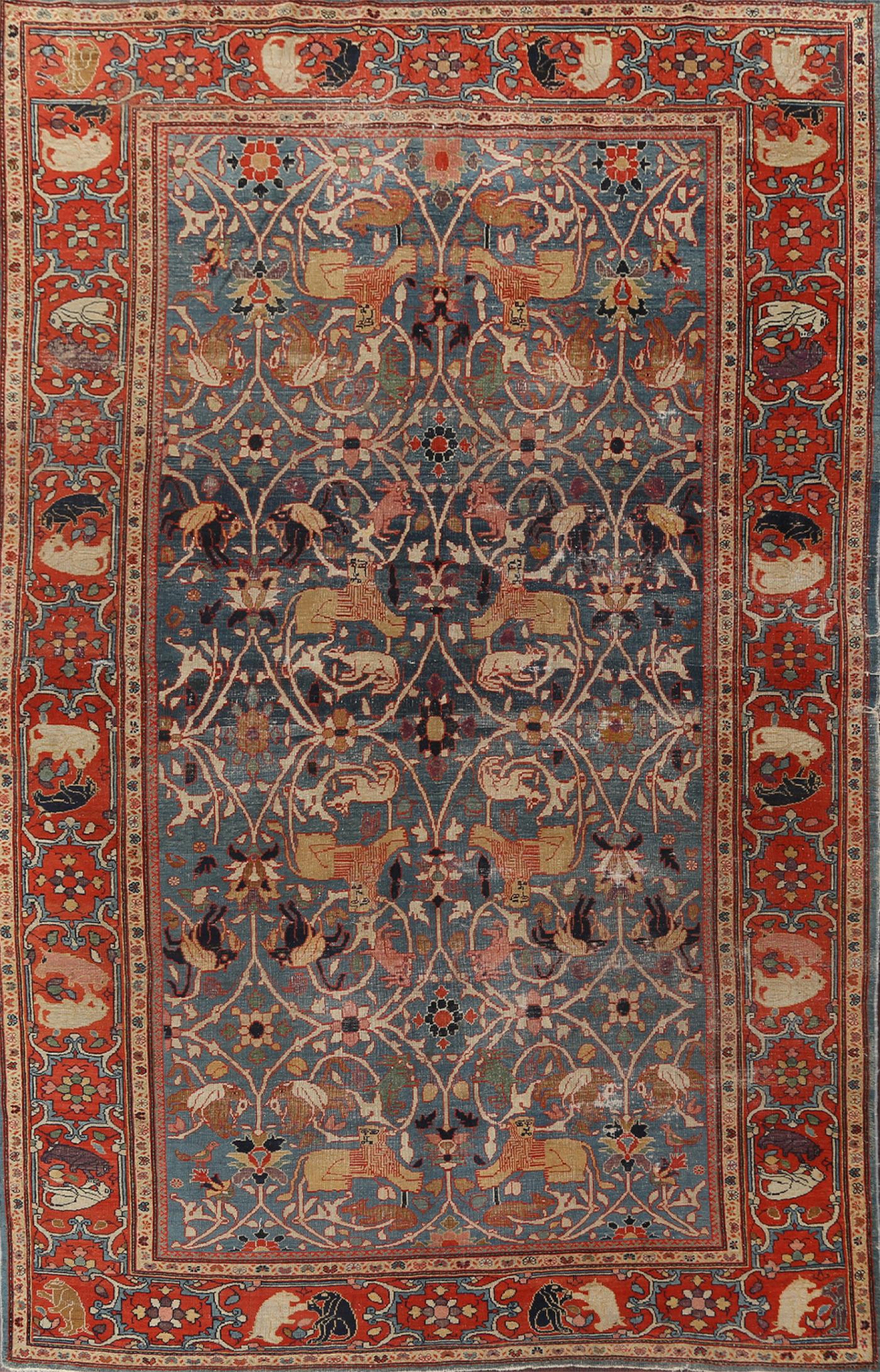 Farahan - Sarouk Tappeto Persiano, cls2540-211