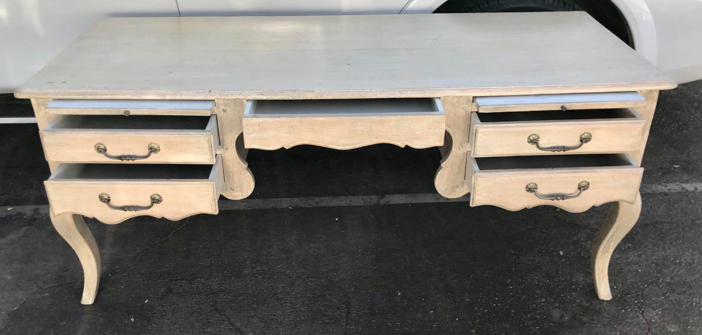 Antique French Country Writing Table Desk