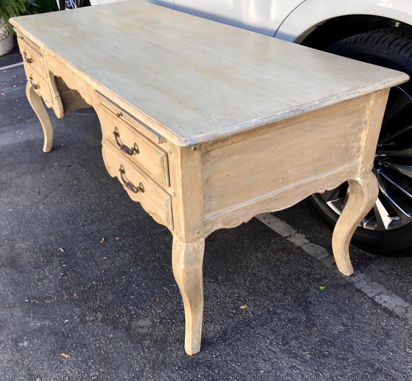 Antique French Country Writing Table Desk