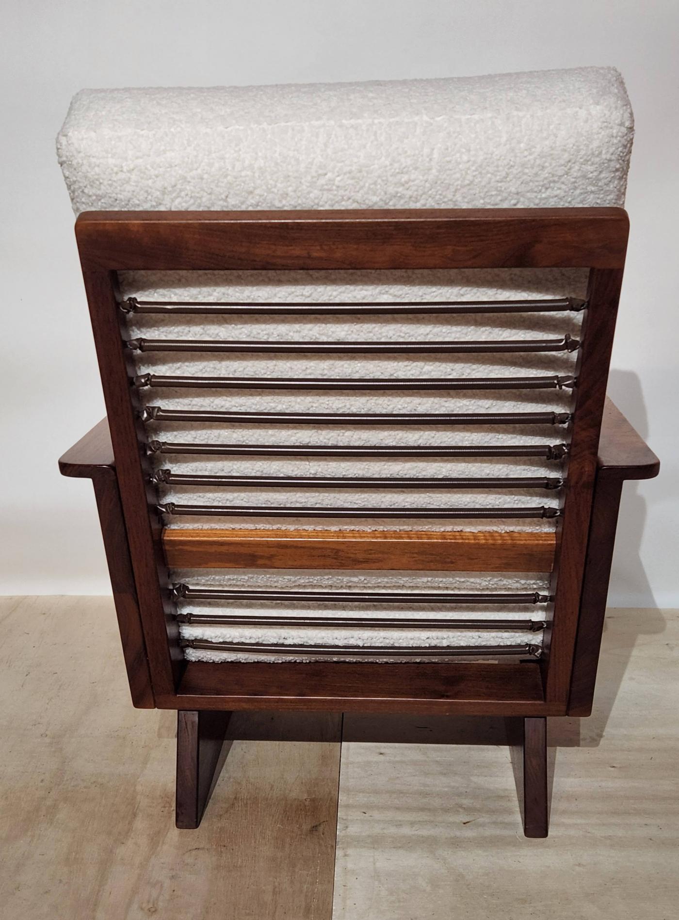 Arden Riddle - Arden Riddle Black Walnut High Back Lounge Chair Studio ...