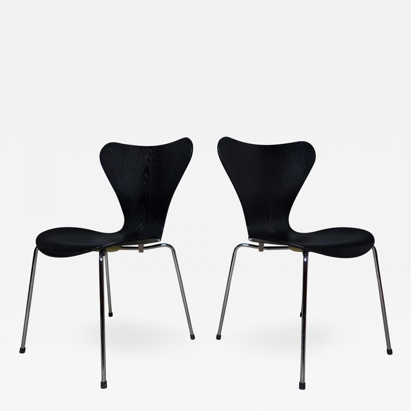 Arne Jacobsen Arne Jacobsen Black Series 7 Chair Fritz Hansen