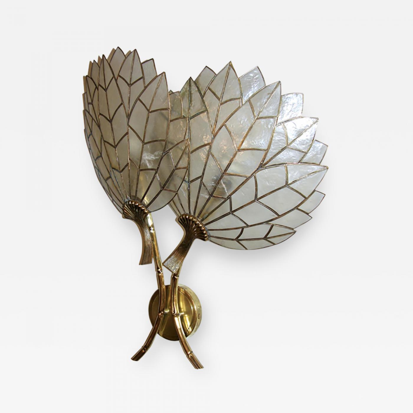 mother of pearl sconce