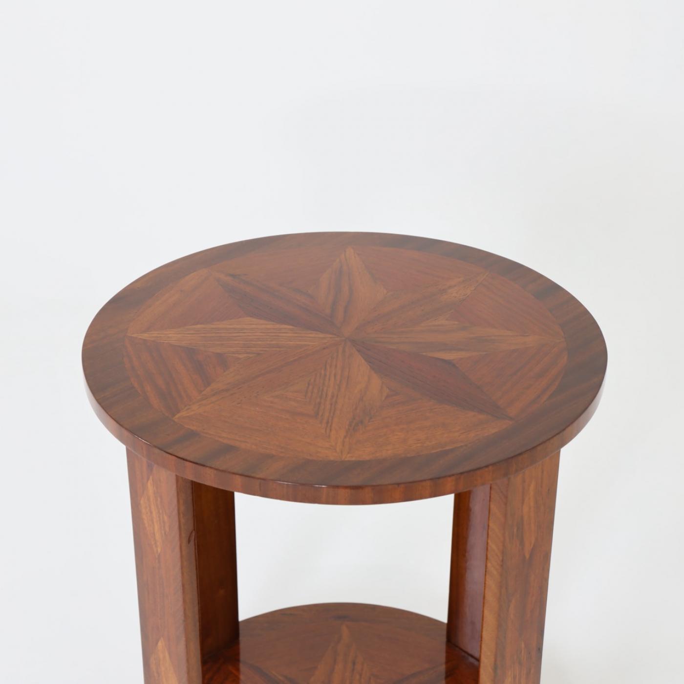 Art Deco Round Side Table