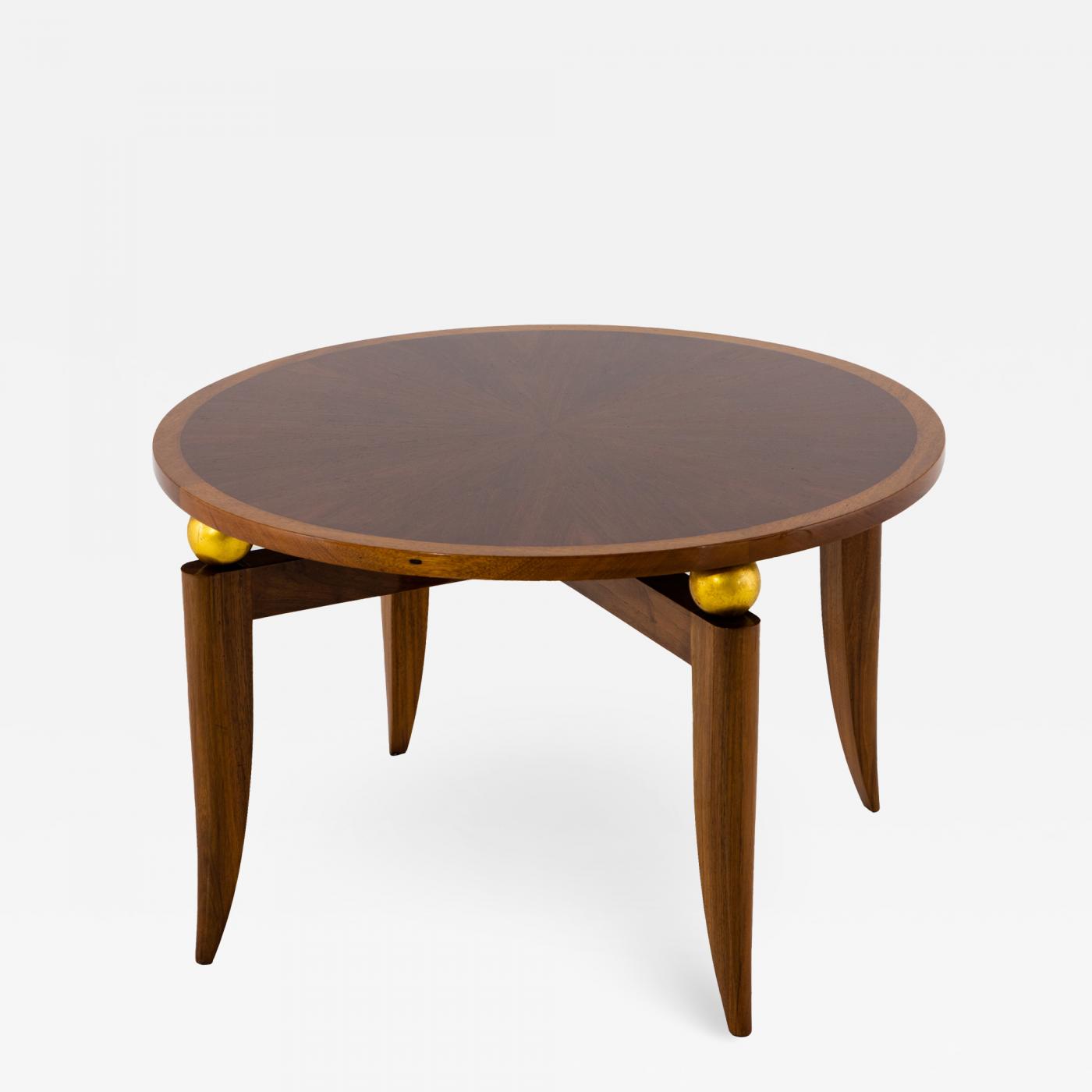 Art Deco Round Side Table