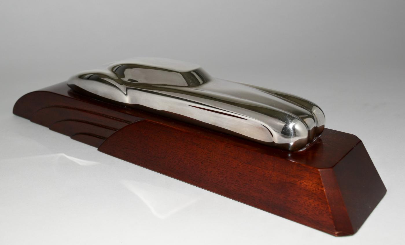 Jack Spencer Art Deco Style Streamlined Car Sculpture
